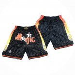 Pantaloncini Orlando Magic Citta Just Don 2021-22 Nero