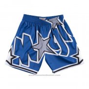 Pantaloncini Orlando Magic Mitchell & Ness Big Face Blu