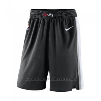 Pantaloncini Portland Trail Blazers Icon 2018-19 Nero