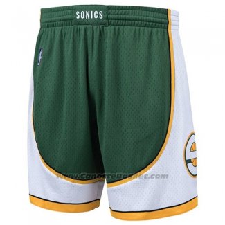 Pantaloncini Seattle Supersonics Hardwood Classics Verde