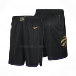 Pantaloncini Toronto Raptors Citta 2024-25 Nero
