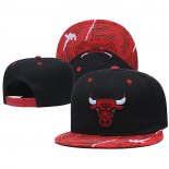 Cappellino Chicago Bulls Nero Rosso2