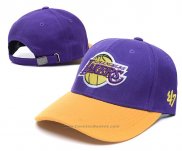 Cappellino Los Angeles Lakers Viola Giallo