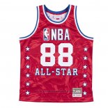 Maglia All Star 1988 AAPE x Mitchell & Ness Rosso