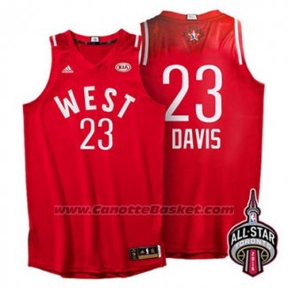 Maglia All Star 2016 Anthony Davis #23 Rosso