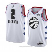 Maglia All Star 2019 Toronto Raptors Kawhi Leonard #2 Bianco