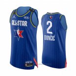 Maglia All Star 2020 Dallas Mavericks Luka Doncic #2 Autentico Blu