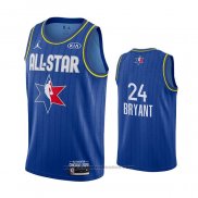 Maglia All Star 2020 Los Angeles Lakers Kobe Bryant #24 Blu