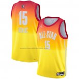 Maglia All Star 2023 Denver Nuggets Nikola Jokic #15 Arancione