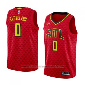 Maglia Atlanta Hawks Antonius Cleveland #0 Statement 2018 Rosso