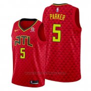 Maglia Atlanta Hawks Jabari Parker #5 Statement Rosso