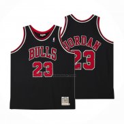 Maglia Bambino Chicago Bulls Michael Jordan NO 23 Mitchell & Ness 1997-98 Nero