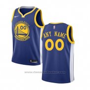 Maglia Bambino Golden State Warriors Personalizzate 17-18 Blu