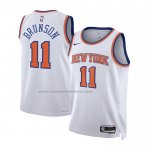 Maglia Bambino New York Knicks Jalen Brunson #11 Association 2022-23 Bianco