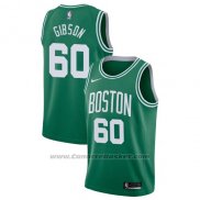 Maglia Boston Celtics Jonathan Gibson #60 Icon 2017-18 Verde