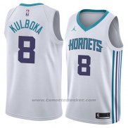 Maglia Charlotte Hornets Arnoldas Kulboka #8 Association 2018 Bianco