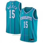 Maglia Charlotte Hornets Kemba Walker #15 2017-18 Verde