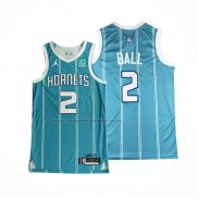 Maglia Charlotte Hornets Lamelo Ball NO 2 Icon Autentico 2020-21 Verde