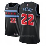 Maglia Chicago Bulls Cameron Payne #22 Citta 2018-19 Nero