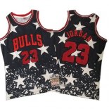 Maglia Chicago Bulls Michael Jordan #23 Hardwood Retro 1997-98 Nero