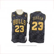 Maglia Chicago Bulls Michael Jordan #23 Hardwood Classics Nero