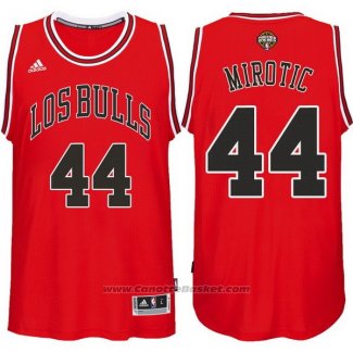 Maglia Chicago Bulls Nikola Mirotic #44 Rosso