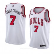 Maglia Chicago Bulls Timothe Luwawu-cabarrot #7 Association 2018 Bianco