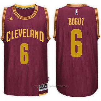 Maglia Cleveland Cavaliers Andrew Bogut #6 2015 Rosso