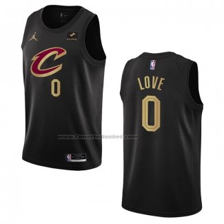 Maglia Cleveland Cavaliers Kevin Love NO 0 Statement 2022-23 Nero