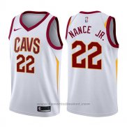 Maglia Cleveland Cavaliers Larry Nance Jr. #22 Statement 2017-18 Nero