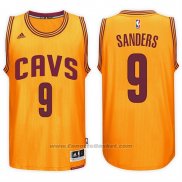 Maglia Cleveland Cavaliers Larry Sanders #9 Giallo