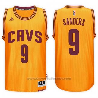 Maglia Cleveland Cavaliers Larry Sanders #9 Giallo