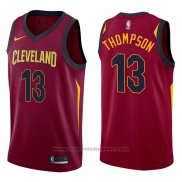 Maglia Cleveland Cavaliers Tristan Thompson #13 Swingman Icon 2017-18 Rosso