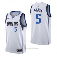 Maglia Dallas Mavericks J.j. Barea #5 Association Bianco