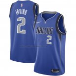 Maglia Dallas Mavericks Kyrie Irving #2 Icon 2022-23 Blu