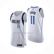 Maglia Dallas Mavericks Kyrie Irving No 11 Association 2025-26 Bianco