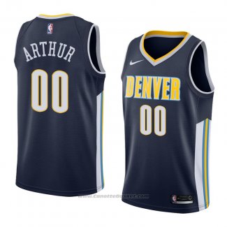 Maglia Denver Nuggets Darrell Arthur #00 Icon 2018 Blu