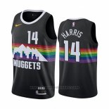 Maglia Denver Nuggets Gary Harris #14 Citta Nero