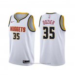 Maglia Denver Nuggets P.j. Dozier #35 Association Bianco