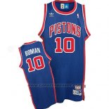 Maglia Detroit Pistons Dennis Rodman #10 Retro Blu