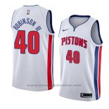 Maglia Detroit Pistons Glenn Robinson Iii #40 Association 2018 Bianco