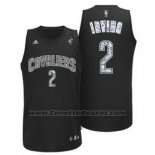 Maglia Diamonds Editon Cleveland Cavaliers Kyrie Irving #2 Nero