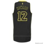 Maglia Elettricita Moda Houston Rockets Dwight Howard #12 Nero