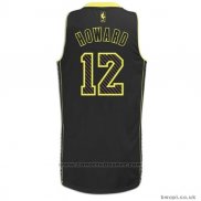 Maglia Elettricita Moda Houston Rockets Dwight Howard #12 Nero