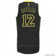 Maglia Elettricita Moda Houston Rockets Dwight Howard #12 Nero