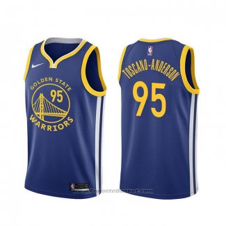 Maglia Golden State Warriors Juan Toscano-Anderson #95 Icon Blu