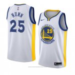 Maglia Golden State Warriors Kendrick Nunn #25 Association 2018 Bianco