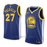 Maglia Golden State Warriors Zaza Pachulia #27 Icon 2018 Blu