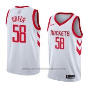 Maglia Houston Rockets Gerald Green #58 Association 2018 Bianco