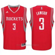 Maglia Houston Rockets Ty Lawson #3 Rosso